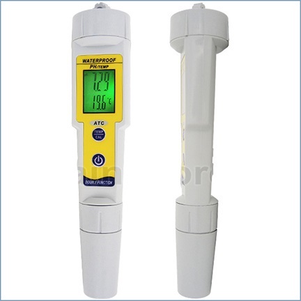 เครื่องวัดกรดด่าง (pH) อุณหภูมิ กันน้ำ เปลี่ยนหัววัดได้ | maitakdad shop - ประเวศ กรุงเทพมหานคร