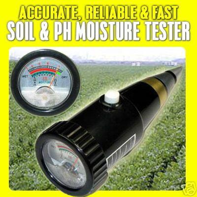 เครื่องวัดกรดด่าง pH ความชื้นดิน สำหรับการเกษตร รุ่น ZD-05