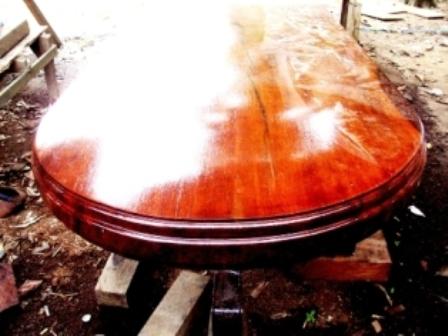 .โต๊ะวงรี  3 | furniturewood - ศรีสาคร นราธิวาส