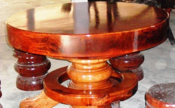 โต๊ะวงกลม 4 | furniturewood - ศรีสาคร นราธิวาส