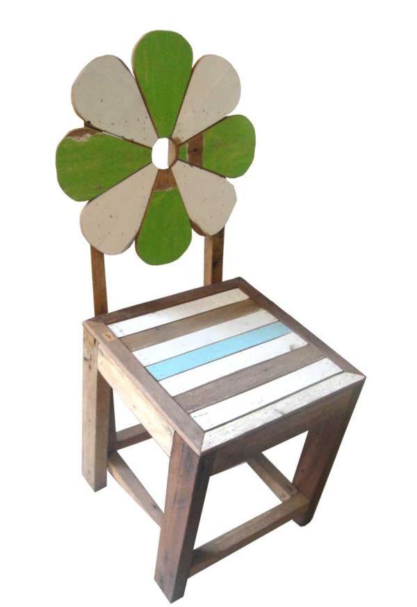 เก้าอี้ไม้ (Flower Collection) | บริษัท ซิลเวอร์ไลน์นิ่ง โฮมลิฟวิ่ง จำกัด - วังทองหลาง กรุงเทพมหานคร