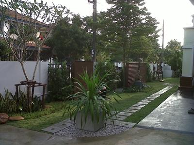 จัดสวนในโฮมออฟฟิซ อาคาร และสวน 2 style ภาค2 | Pornchai Horticulture(สวนพรชัย) - บางใหญ่ นนทบุรี