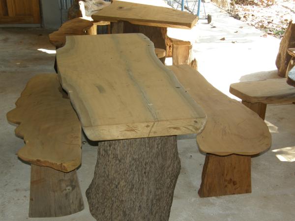 โต๊ะไม้ขนาดยาว 2 ม.(027) 