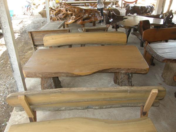 โต๊ะไม้ขนาดยาว 2 ม.(012)  | ร้านศจี - ประจันตคาม ปราจีนบุรี
