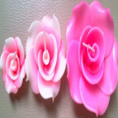 ดอกกุหลาบเทียน,เทียนดอกกุหลาบลอยน้ำ ขายส่งสั่งขั้นต่ำ 100ดอก | Pani Candle -  สมุทรปราการ