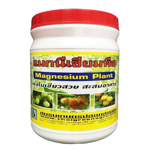 แมกนีเซียมพืช  | ชมรมเกษตรปลอดสารพิษ - บางเขน กรุงเทพมหานคร