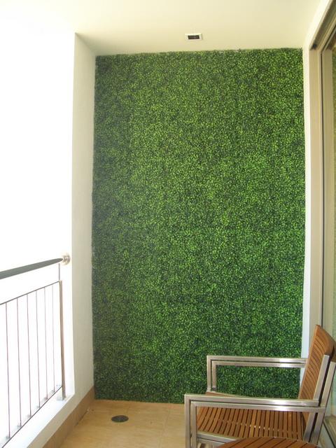 แบบหญ้าตีนเป็ดเกาะผนัง เป็น green wall | ต้นไม้ประดิษฐ์เหมือนจริง - พระโขนง กรุงเทพมหานคร