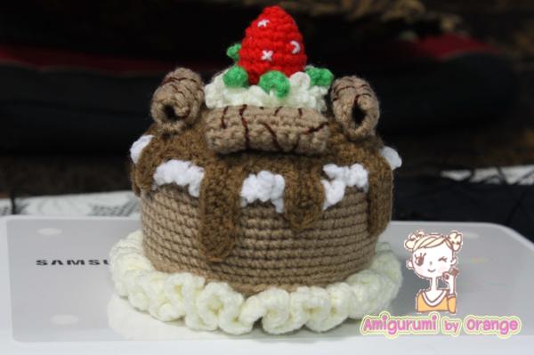 เค้กช็อกโกแลต | Amigurumi by Orange - เขาค้อ เพชรบูรณ์