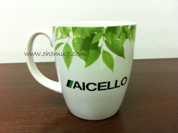 แก้วเซรามิกสกรีนลาย Aicello | OHOMUG - บางนา กรุงเทพมหานคร