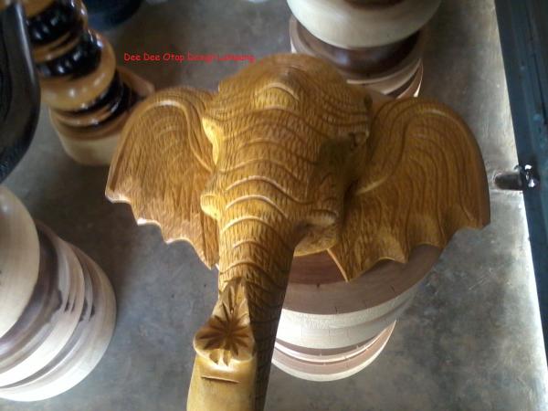หัวช้างแอฟฟริกา | Dee Dee OTOP Design Lampang - แม่ทะ ลำปาง
