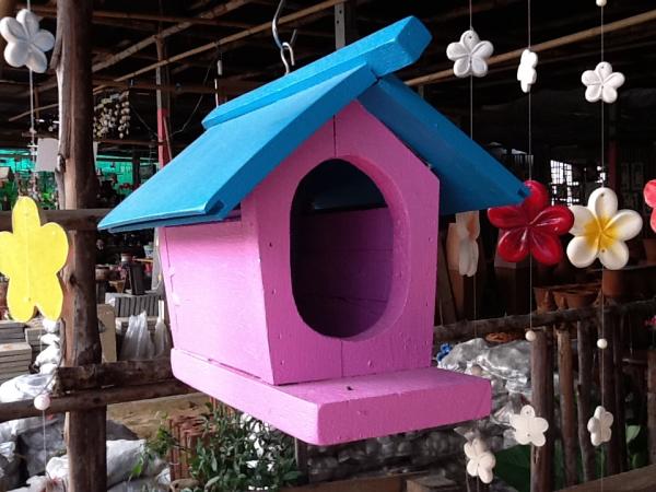 บ้านนกสีชมพู (ใหญ่) | สวนพบพลอย - คลองสามวา กรุงเทพมหานคร