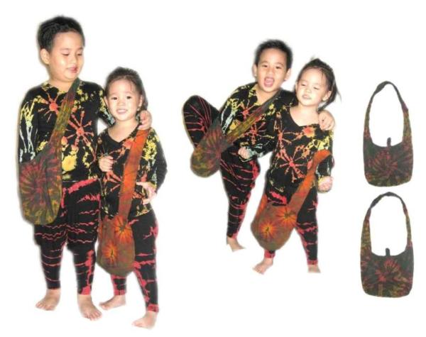 BGTD12002 ย่าม/กระเป๋า ผ้ามัดย้อม | AIANA Kid & Dad Shop - เมืองชลบุรี ชลบุรี