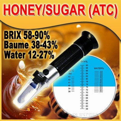 เครื่องวัดความหวาน ความชื้นน้ำผึ้ง น้ำตาล (Brix) ในน้ำเชื่อม | maitakdad shop - ประเวศ กรุงเทพมหานคร