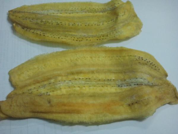 กล้วยหอมสไลด์อบแห้ง