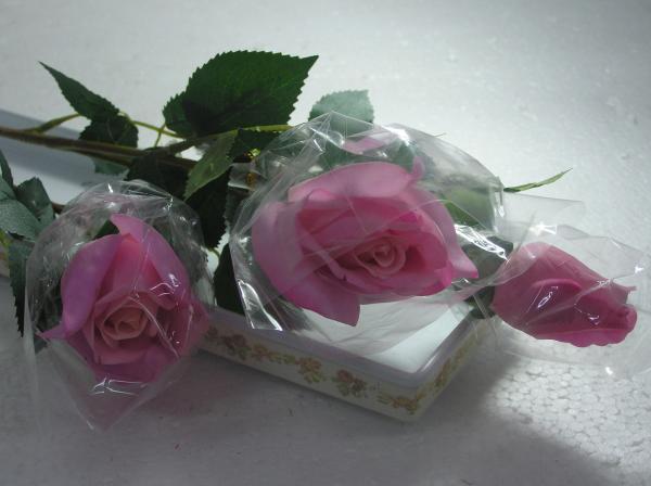 ดอกกุหลาบช่อ 3 ดอก (16-019) | ฟูลเฮ้าส์ดีไซน์ - หนองแขม กรุงเทพมหานคร