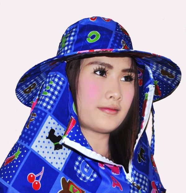 หมวกคลุมหน้ากันแดดผู้หญิงแบบซิป | Infinity Hat Thailand - บางนา กรุงเทพมหานคร
