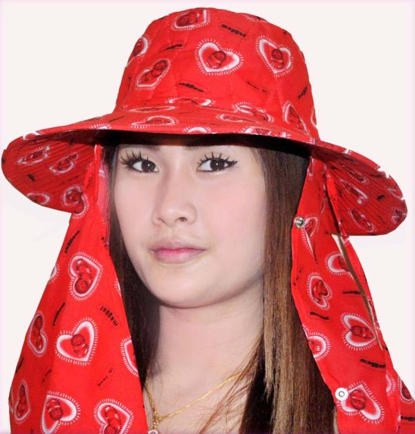 หมวกปีกคลุมหน้ากันแดดแบบผู้หญิง สีสดใส | Infinity Hat Thailand - บางนา กรุงเทพมหานคร