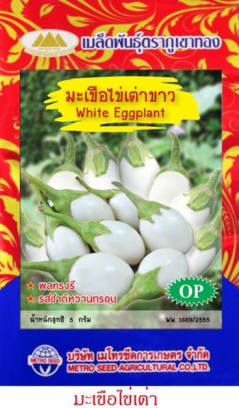 เมล็ดพันธุ์ มะเขือไข่เต่าขาว  | onlineseed - ภาษีเจริญ กรุงเทพมหานคร