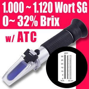 เครื่องวัดค่าความหวาน Refractometer 0-32% 