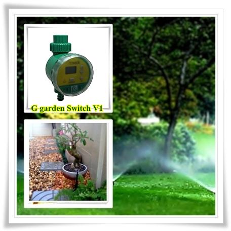 เครื่องตั้งเวลารดน้ำต้นไม้ อัตโนมัติ G garden V1 | เครื่องตั้งเวลารดน้ำต้นไม้อัตโนมัติ G garden - ปากเกร็ด นนทบุรี