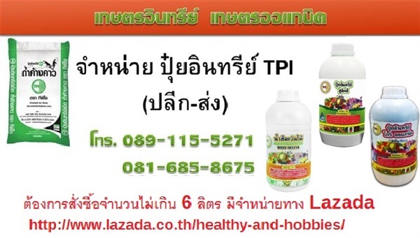 ปุ๋ยอินทรีย์ ออแกนิค TPI  | พิชญาปุ๋ยออแกนิคและสารอินทรีย์ - น้ำหนาว เพชรบูรณ์