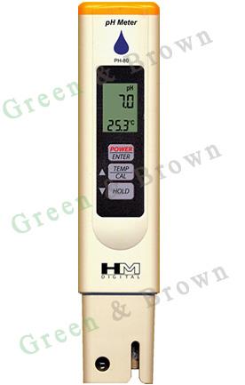 เครื่องวัดค่ากรด/ด่าง อุณหภูมิ(PH-80 HM) | Green & Brown  - เมืองเชียงใหม่ เชียงใหม่