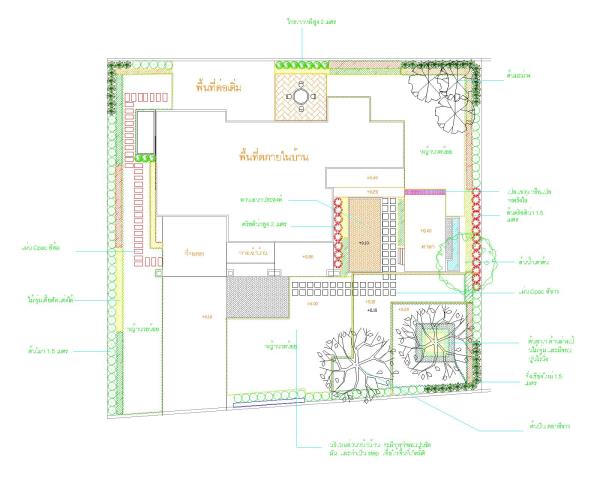 รับเขียนแบบสวน | Lovely Garden Design - ลาดกระบัง กรุงเทพมหานคร