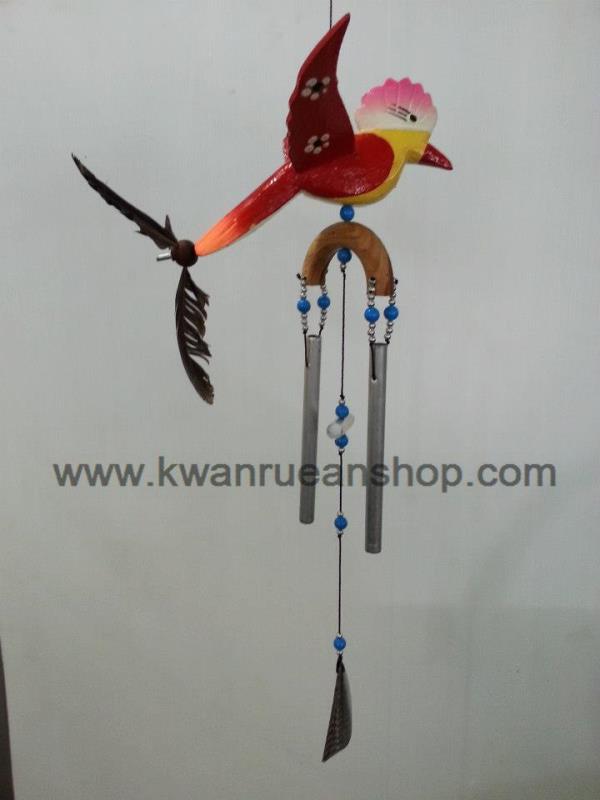 นกหางหมุนสี 2 ท่อ | ร้านขวัญเรือน ของแต่งบ้านและสวน - ธนบุรี กรุงเทพมหานคร