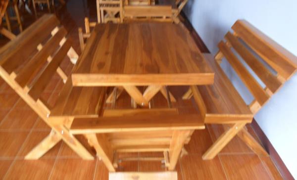 โต๊ะชุดไม้สัก | Dee Dee OTOP Design Lampang - แม่ทะ ลำปาง