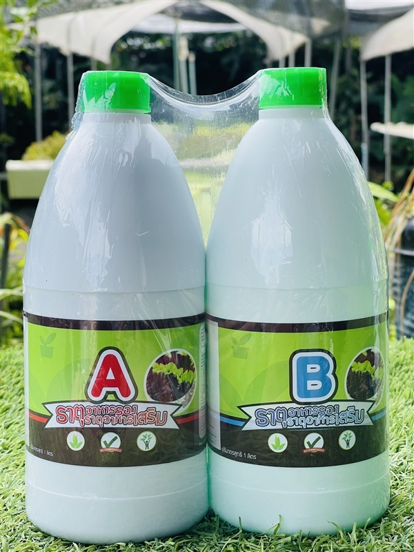 ปุ๋ยน้ำไฮโดรโปนิกส์ AB ขนาด 1 ลิตร ปุ๋ยน้ำAB | hydrohobby -  กรุงเทพมหานคร