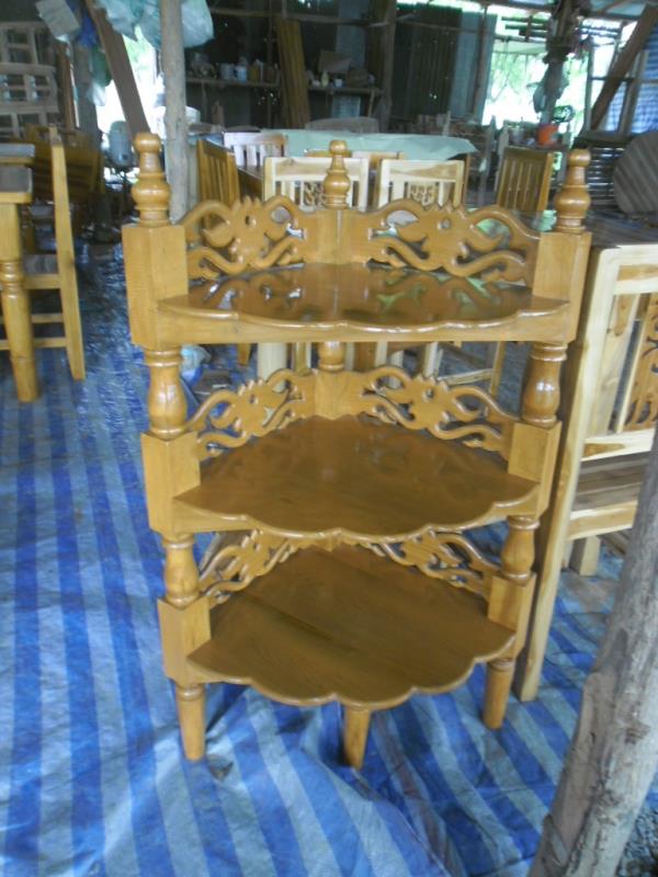โต๊ะเข้ามุมไม้สัก | Dee Dee OTOP Design Lampang - แม่ทะ ลำปาง