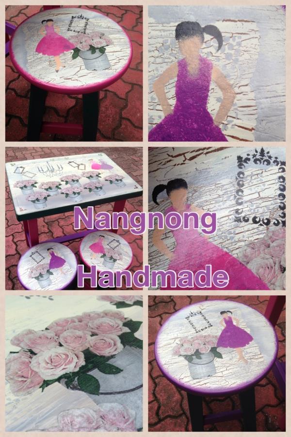 ชุดโต้ะเก้าอี้  | Nangnong handmade - บางแค กรุงเทพมหานคร