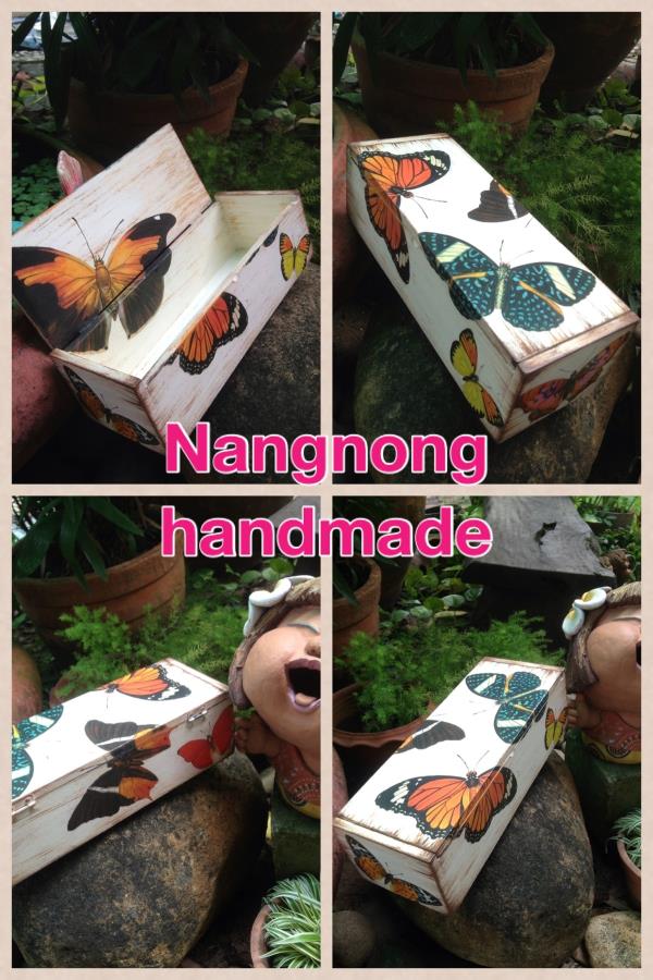 กล่องไม้ butterfly | Nangnong handmade - บางแค กรุงเทพมหานคร