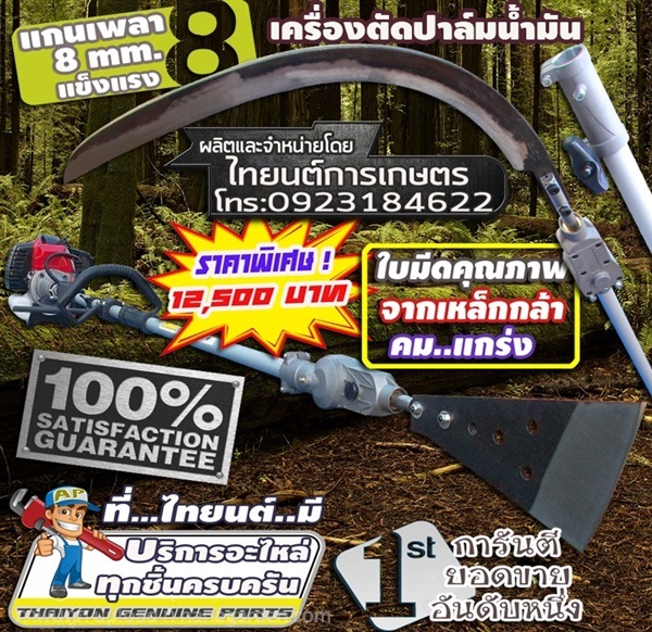 เครื่องตัดทะลายปาล์มน้ำมัน โทร.0932838159 | ไทยนต์การเกษตร - จตุจักร กรุงเทพมหานคร