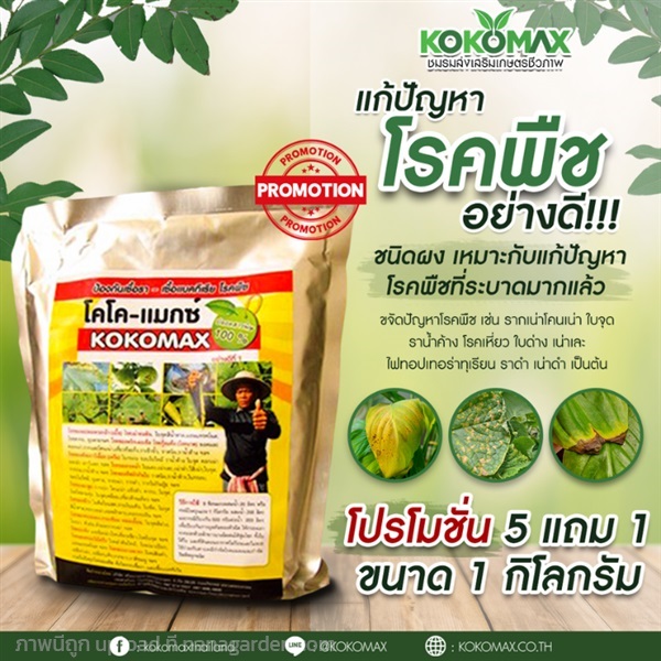 โคโค-แมกซ์ KOKOMAX | ชมรมส่งเสริมเกษตรชีวภาพ - สายไหม กรุงเทพมหานคร