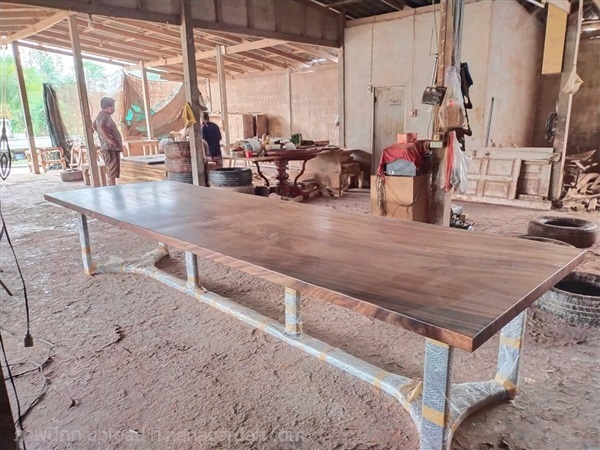 โต๊ะประชุม  ก100xย400xส75   | ร้าน Chat_Shop  (เฟอร์นิเจอร์ไม้)  - บางใหญ่ นนทบุรี