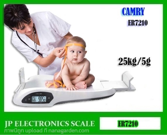 เครื่องชั่งเด็กอ่อนดิจิตอล 25kg CAMRY รุ่น ER7210 | หจก.เอส.พี.เจ.อิเล็กทรอนิกส์ สเกล - บ้านไผ่ ขอนแก่น