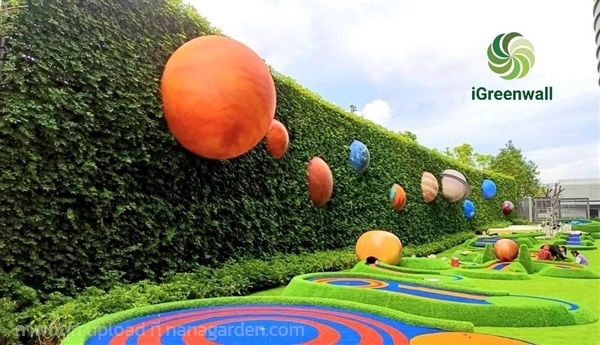 สวนแนวตั้ง iGreenwall ณ โรงแรมอวกาศ | สวนแนวต้้ง iGreenwall - ทุ่งครุ กรุงเทพมหานคร