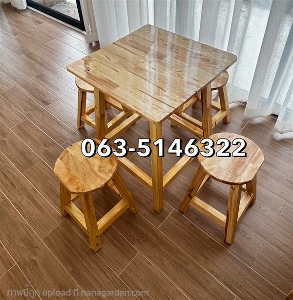 โต๊ะไม้ ,โต๊ะราคาถูก ,โต๊ะอาหาร ,โต๊ะไม้ร้านอาหาร | namfontoomai -  กรุงเทพมหานคร