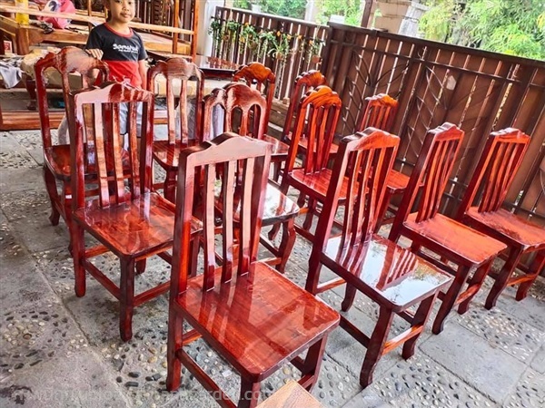 เก้าอี้ไม้   (งานสั่งผลิต มีสินค้าตลอด)  | ร้าน Chat_Shop  (เฟอร์นิเจอร์ไม้)  - บางใหญ่ นนทบุรี