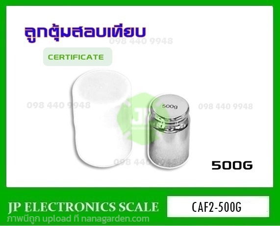 ลูกตุ้มน้ำหนักมาตรฐานสแตนเลส น้ำหนัก500g CAF2-500g | หจก.เอส.พี.เจ.อิเล็กทรอนิกส์ สเกล - บ้านไผ่ ขอนแก่น