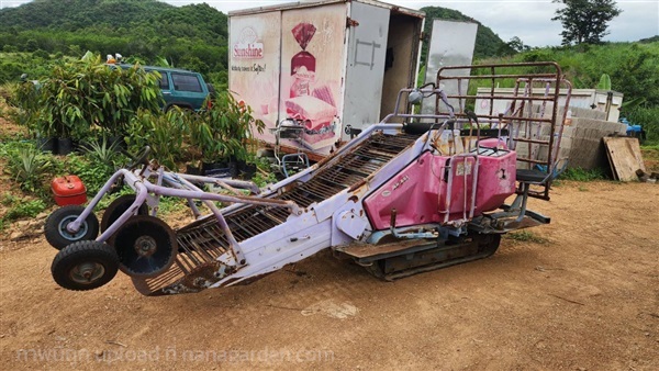 รถเก็บเกี่ยว พืชผลเกษตรในดิน เครื่อง MITSU เก่าญี่ | tractor-backhoe - ปากท่อ ราชบุรี