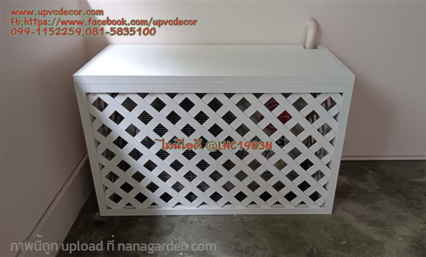 กล่องครอบแอร์ กล่องครอบคอยด์ร้อน | บ้านทำไม้ - พุทธมณฑล นครปฐม