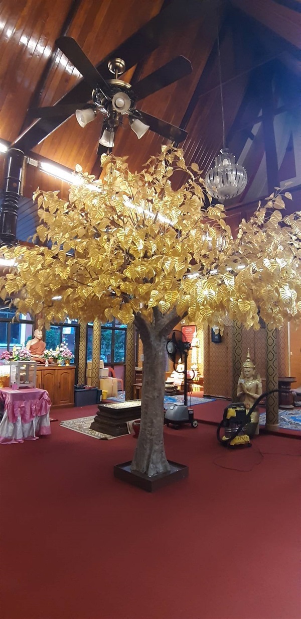 ต้นโพธิ์ทอง  ลำต้นไฟเบอร์ | ธนพลต้นไม้ประดิษฐ์ -  กรุงเทพมหานคร