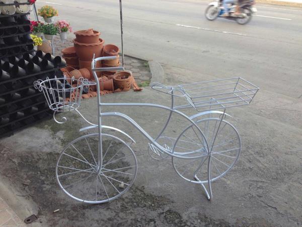 จักรยาน Side ใหญ่ (งานชุปพลาสติก) | Dee Dee OTOP Design Lampang - แม่ทะ ลำปาง