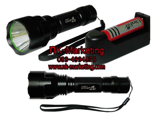 ไฟฉายแรงสูง ULTRAFIRE C8 (Q5-LED)