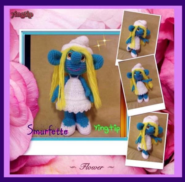 ตุ๊กตาไหมพรม  Smurfette | yingtip - เมืองขอนแก่น ขอนแก่น