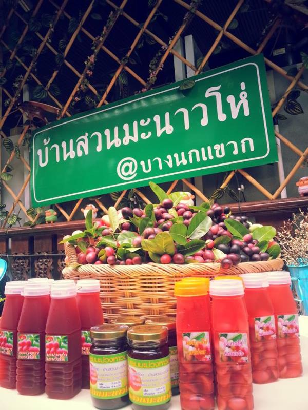 สินค้าแปรรูปจากมะม่วงหาวมะนาวโห่