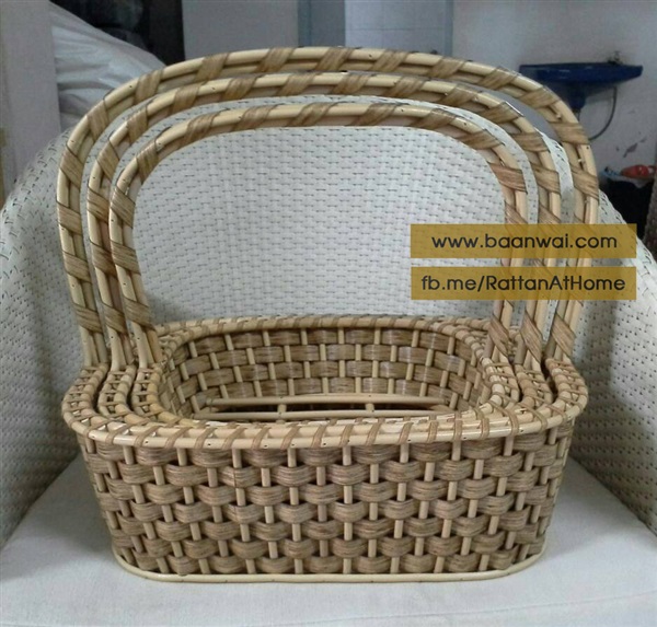 กระเช้าปีใหญ่ กระเช้าของขวัญ กระเช้าหวาย | Rattan At Home - จตุจักร กรุงเทพมหานคร