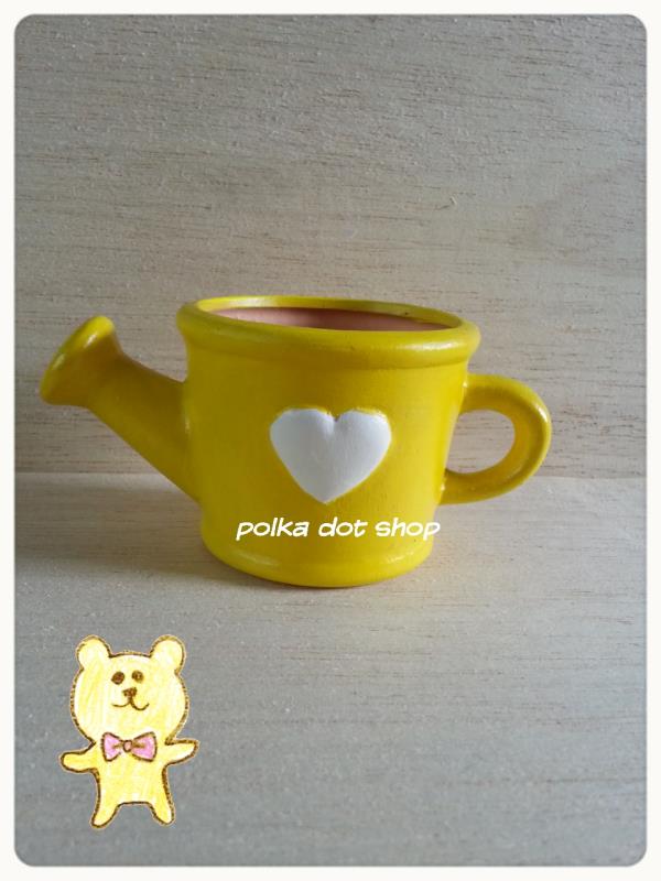 บัวรดน้ำ เยลโล่วพริตตี้ | polka dot shop - สารภี เชียงใหม่